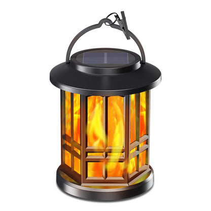 Outdoor Solar Flame Torch Lights